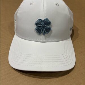 Live Lucky white Shamrock Hat. New with Tags. Irish Pride